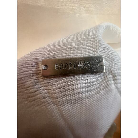 BROADWAY COLLECTION SHORT SLEEVE V NECK WITH TIE WOMENS TOP SIZE XL - Picture 4 of 9